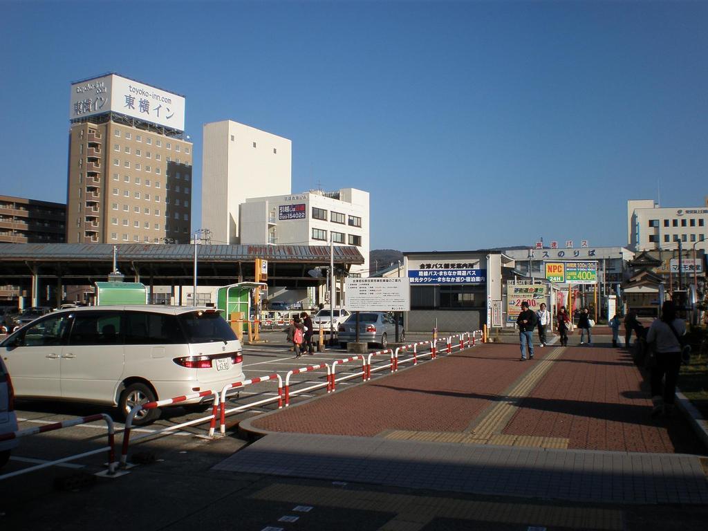 Toyoko Inn Aizuwakamatsu Ekimae Exterior foto
